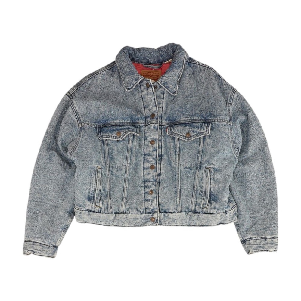 Light Wash Trucker Jacket